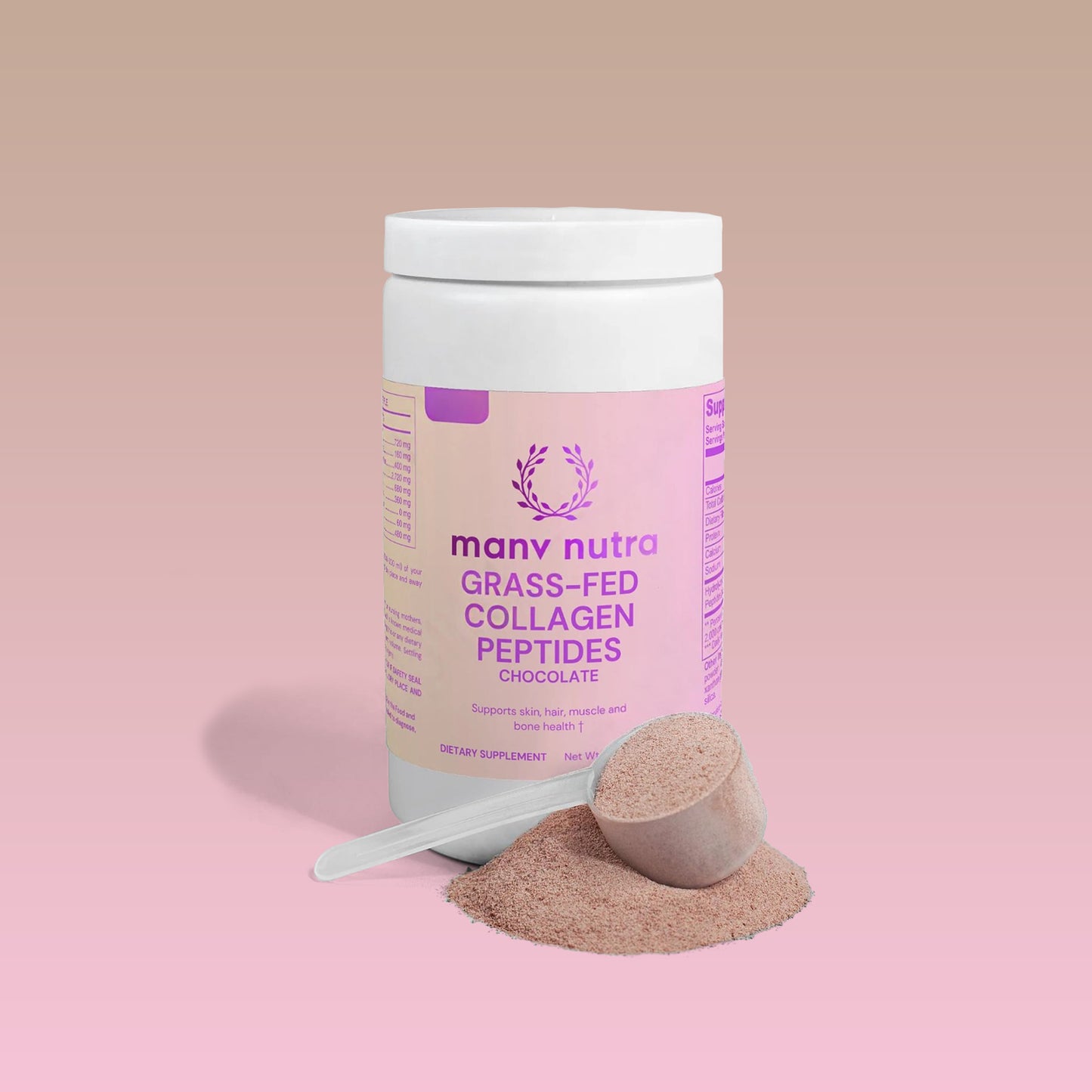 Grass-Fed Collagen Peptides Powder (Chocolate)